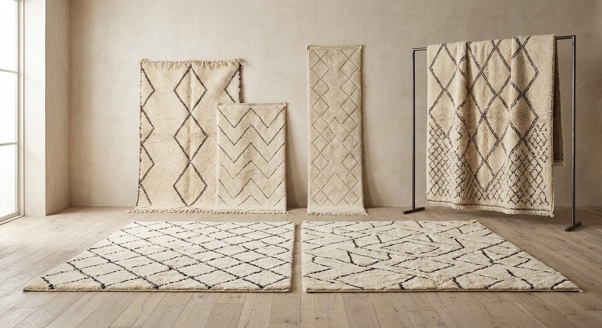 Beni Ourain Rug from the Atlas Mountains