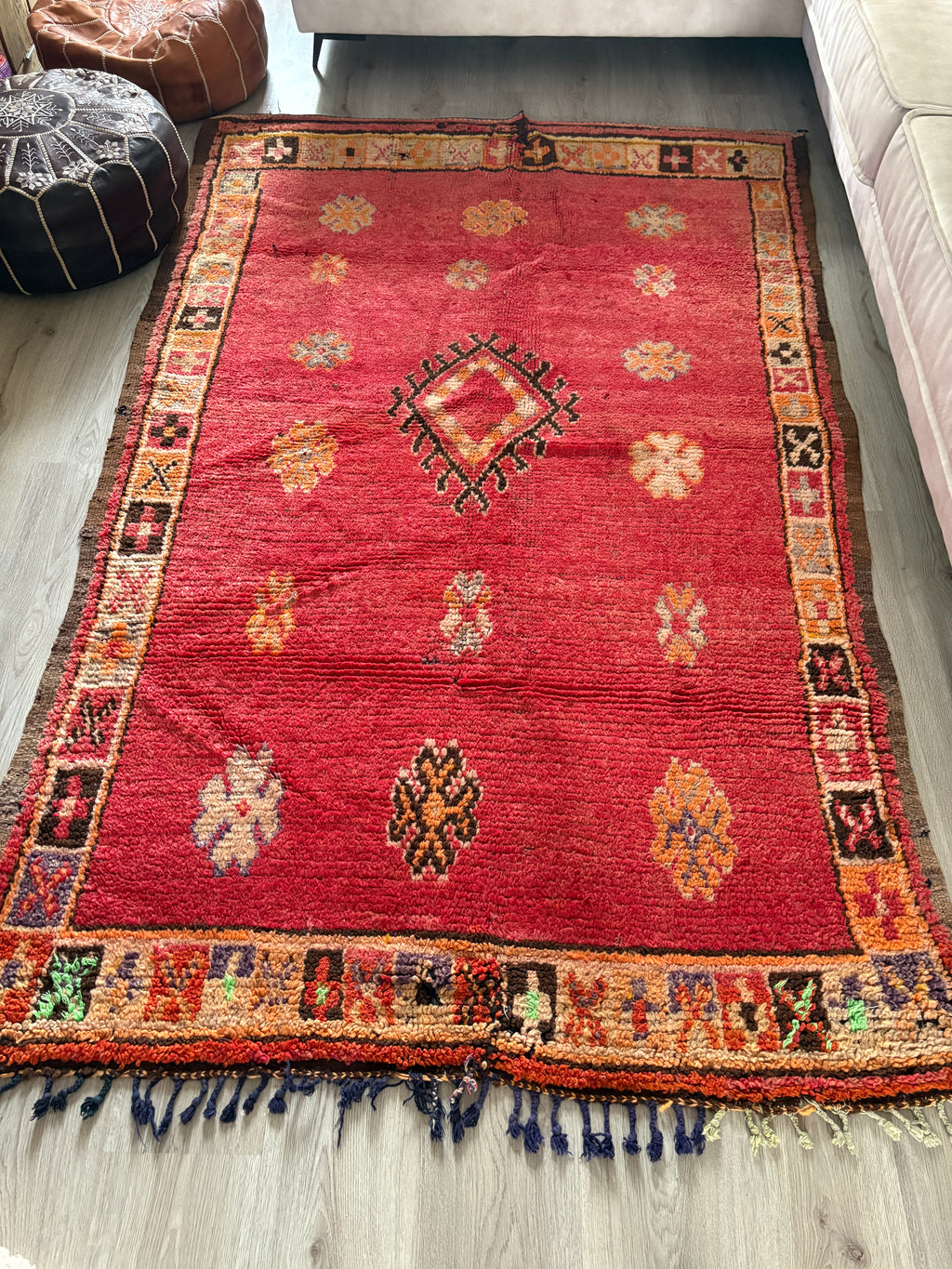 Handmade Moroccan Rug – 220 × 135 cm