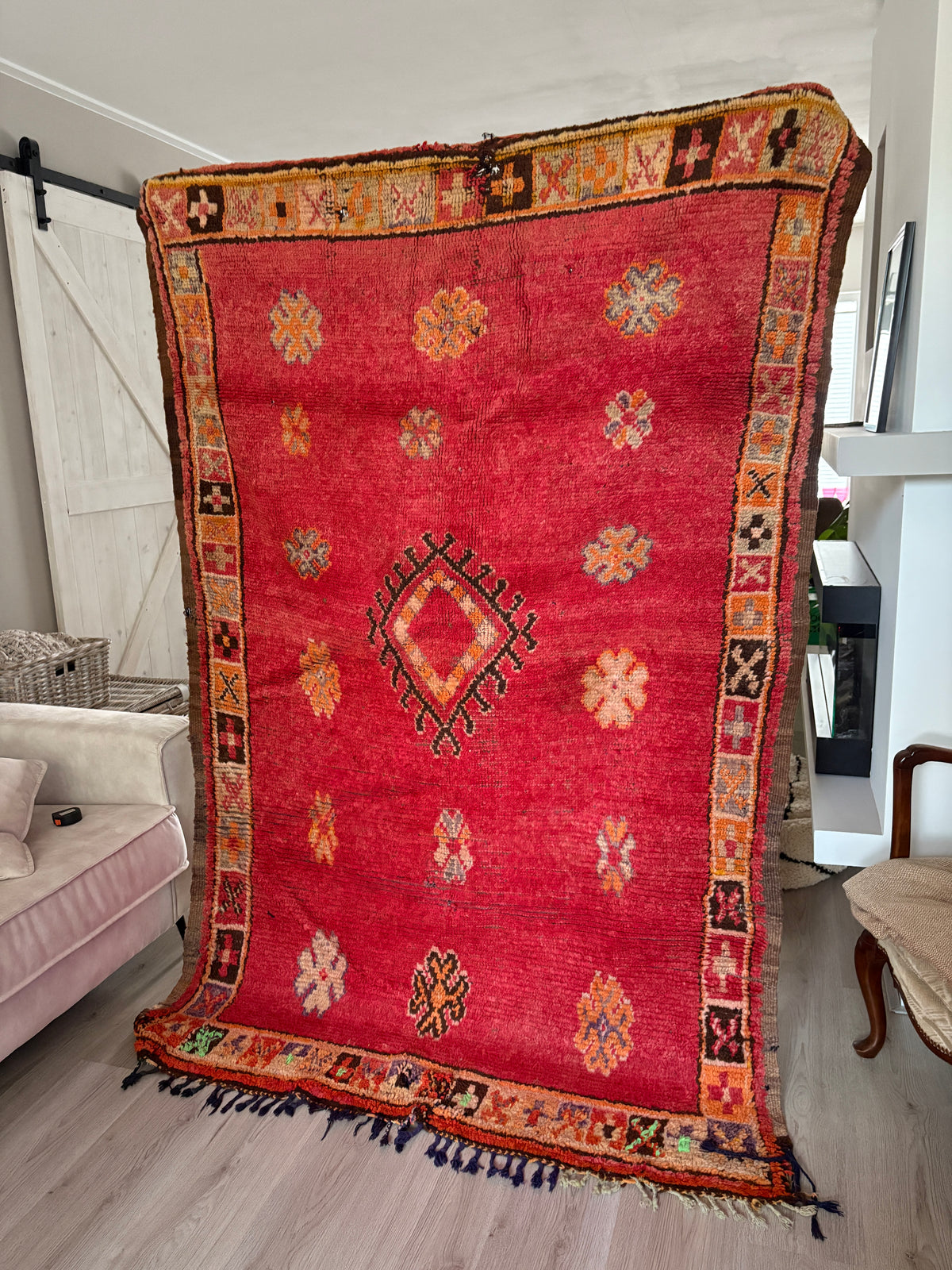 Handmade Moroccan Rug – 220 × 135 cm