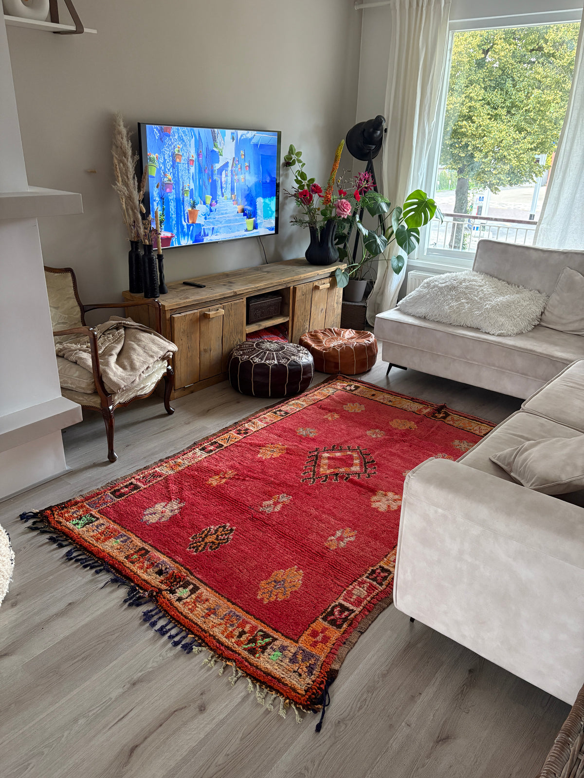 Handmade Moroccan Rug – 220 × 135 cm